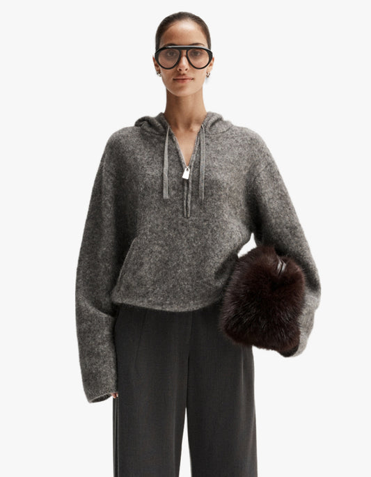 Madden Knit Jumper - Grey Marle