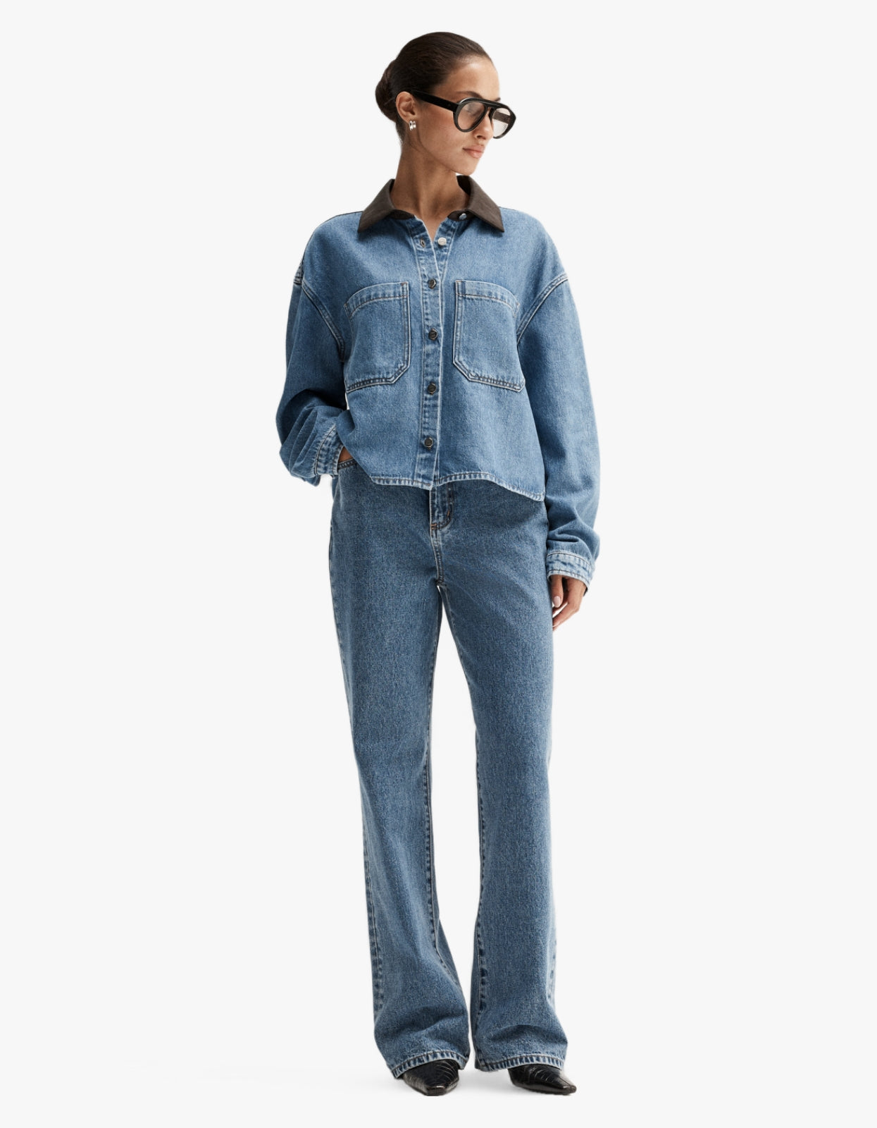 Benji Denim Shirt - Trinity Blue