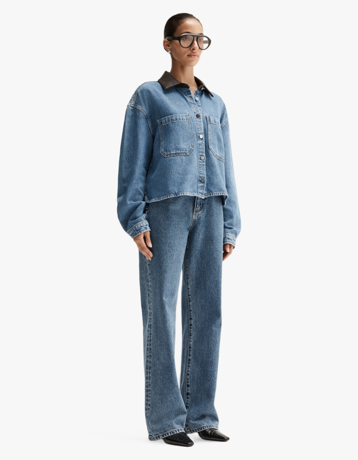 Benji Denim Shirt - Trinity Blue
