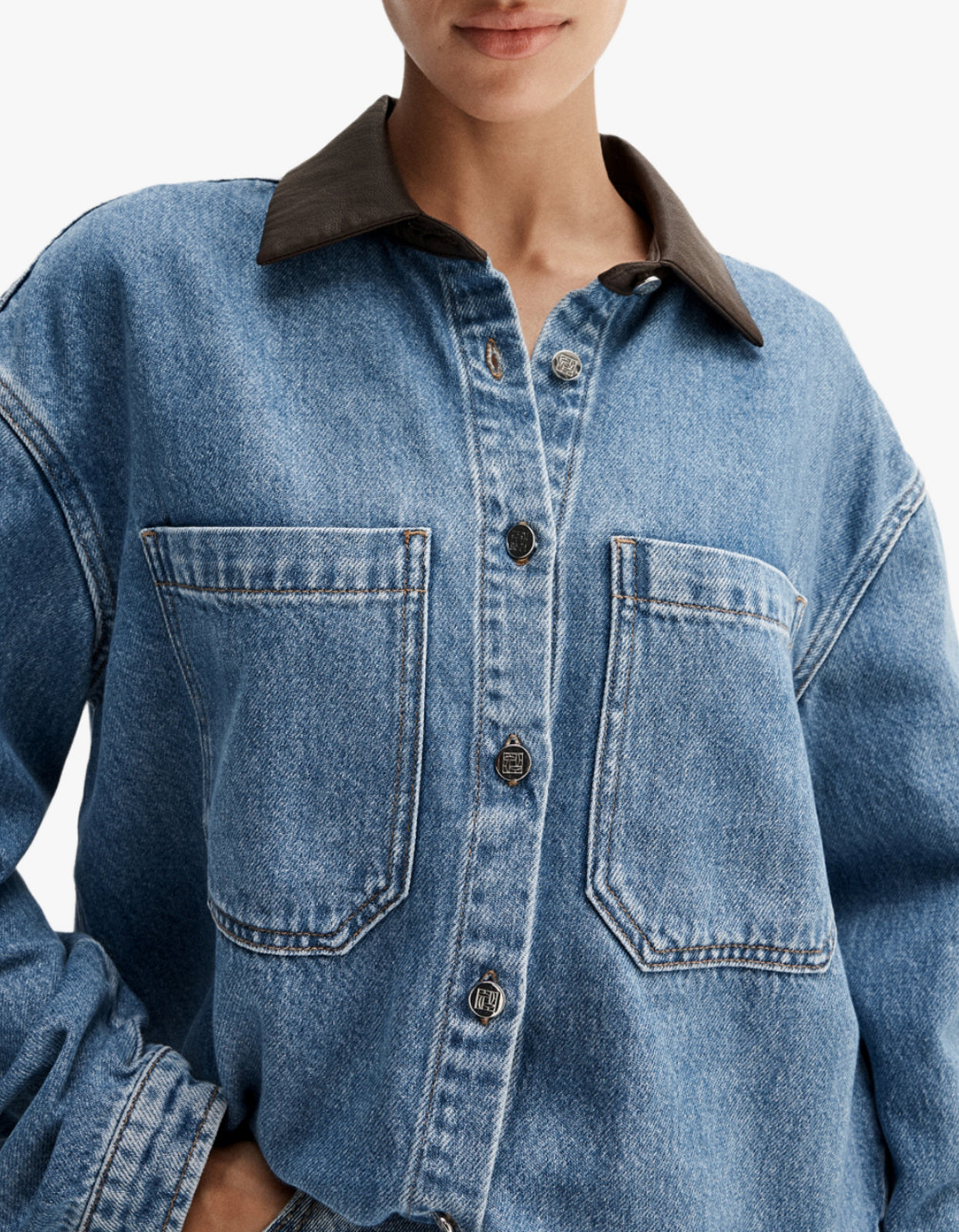 Benji Denim Shirt - Trinity Blue