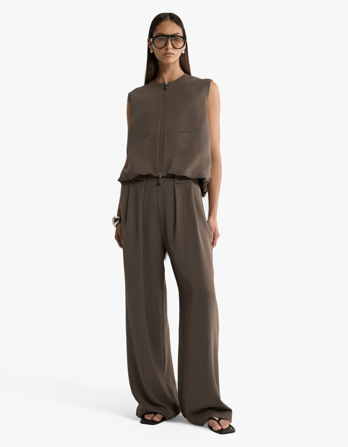 Margot Vest - Taupe