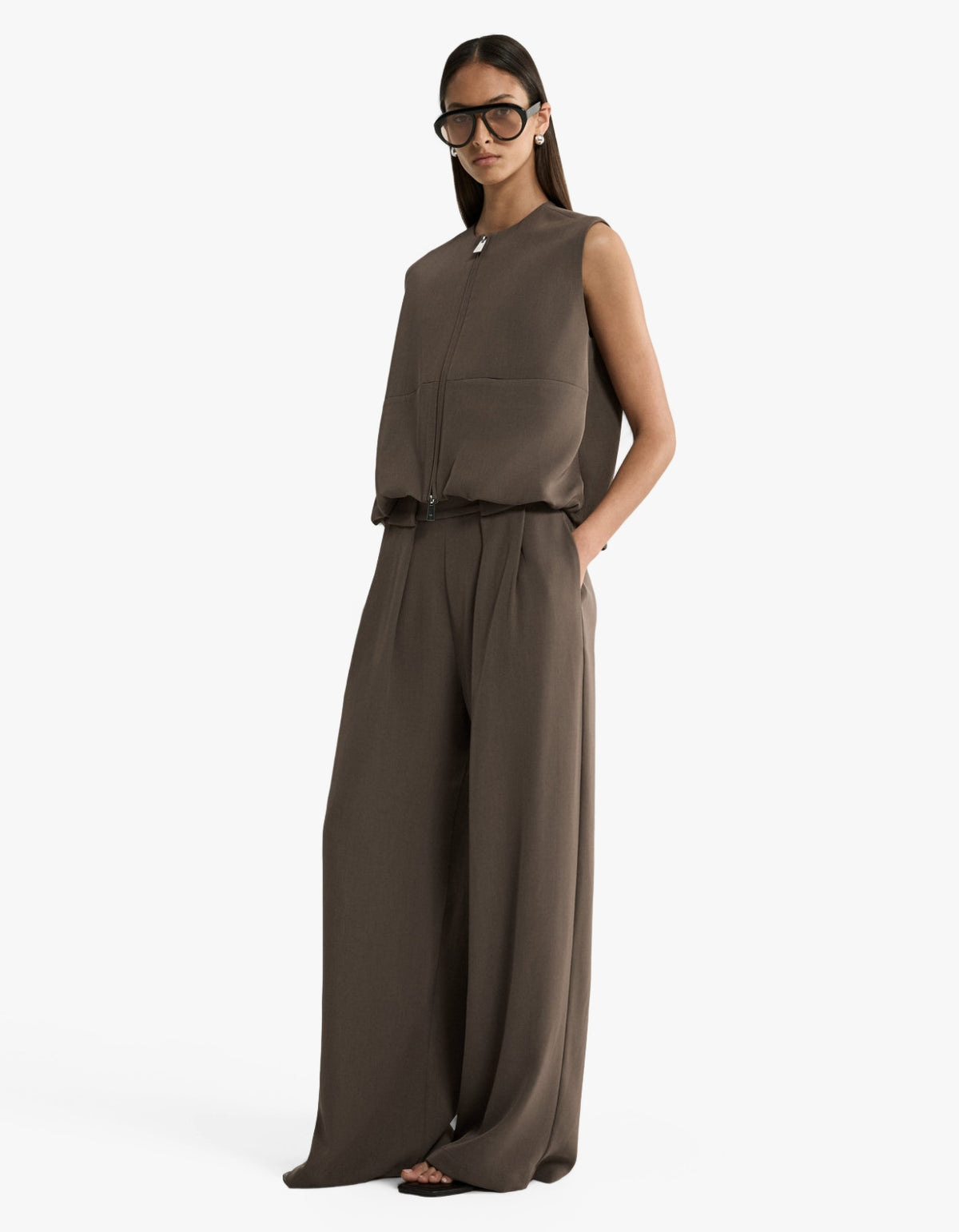 Margot Vest - Taupe