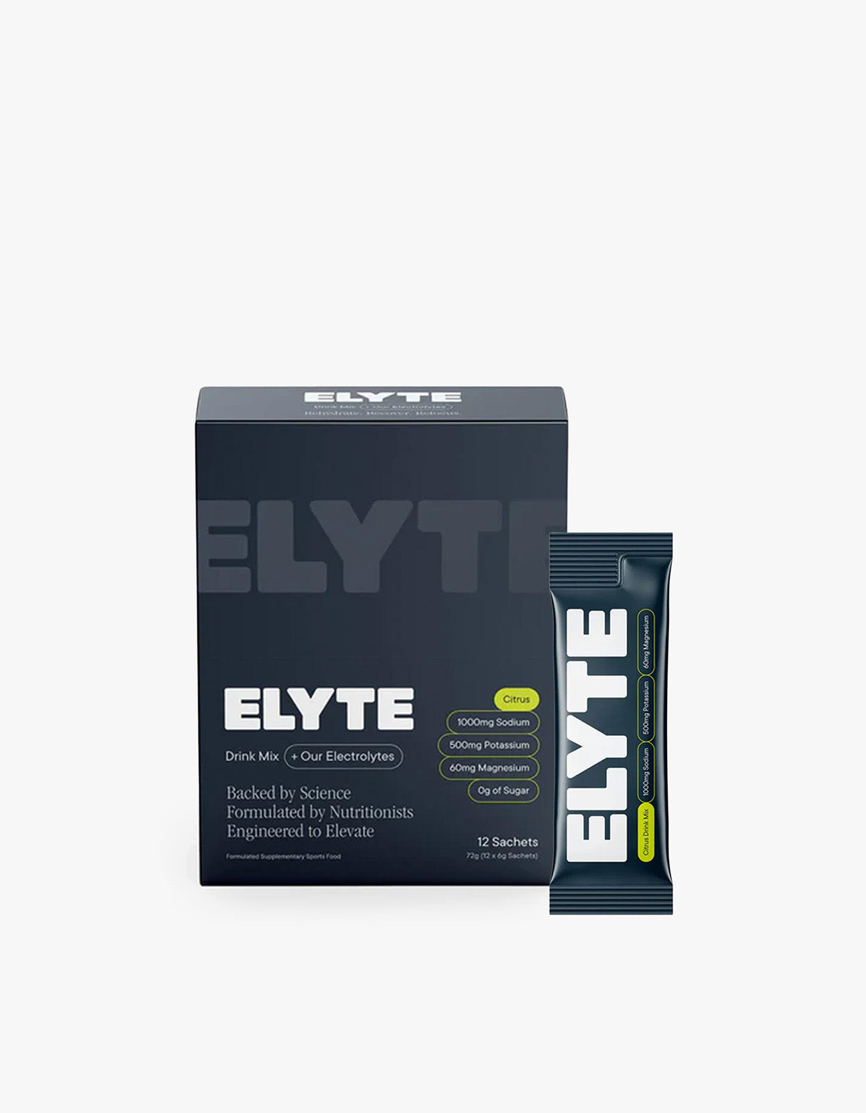 Citrus Elyte Hydration Powder 12 Pack
