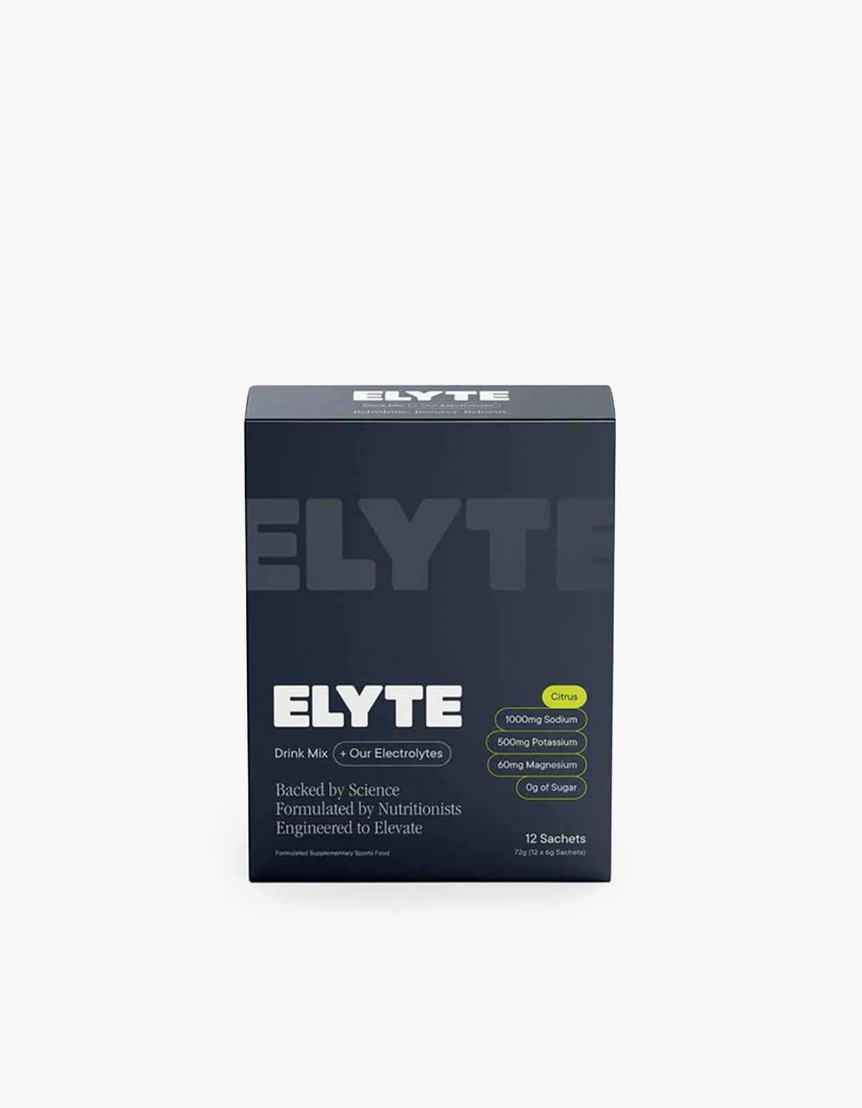 Citrus Elyte Hydration Powder 12 Pack