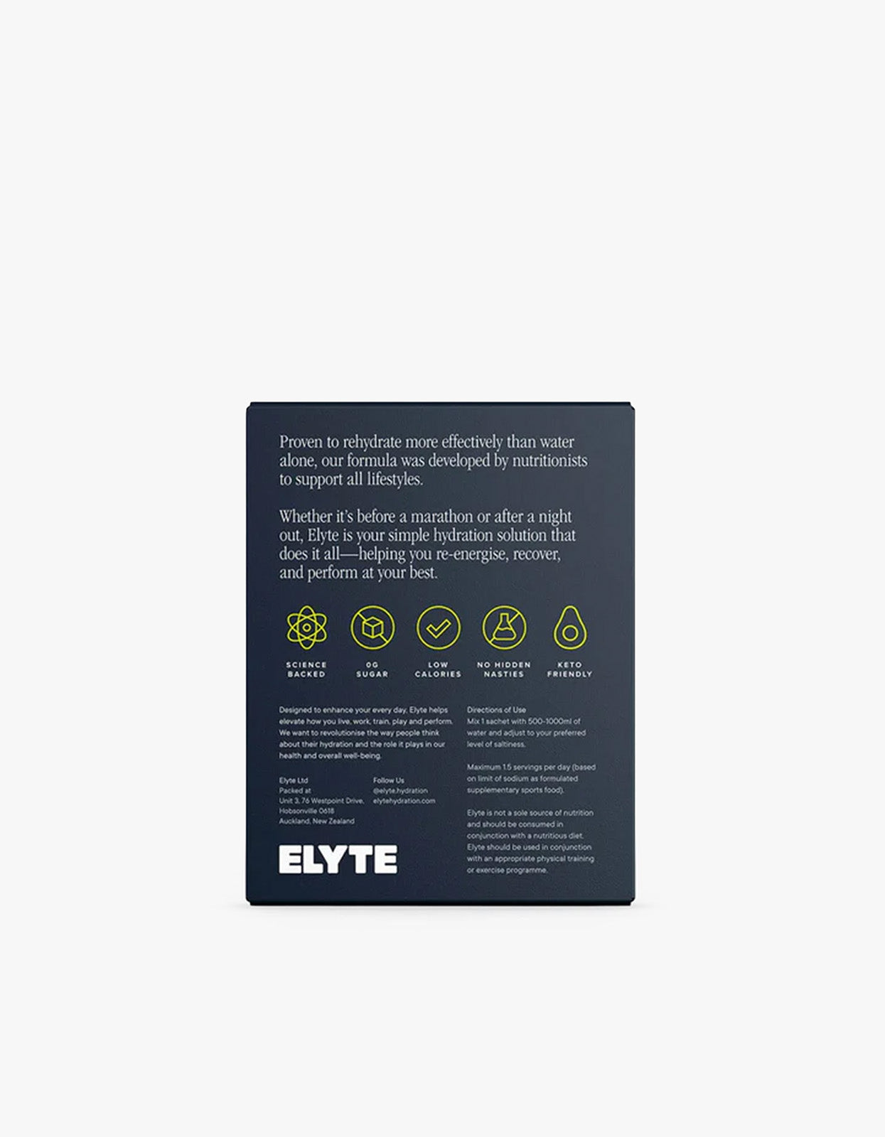 Citrus Elyte Hydration Powder 12 Pack