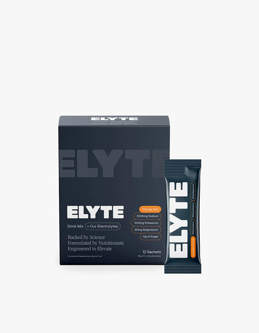 Orange Elyte Hydration Powder 12 Pack