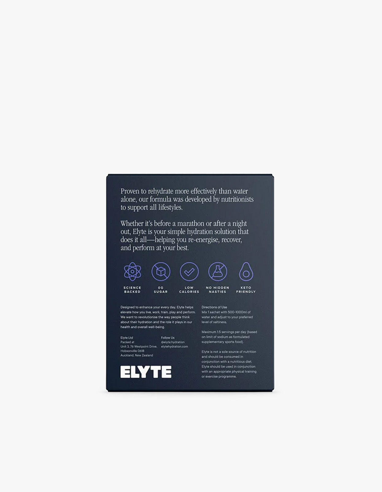 Wildberry Elyte Hydration Powder 12 Pack