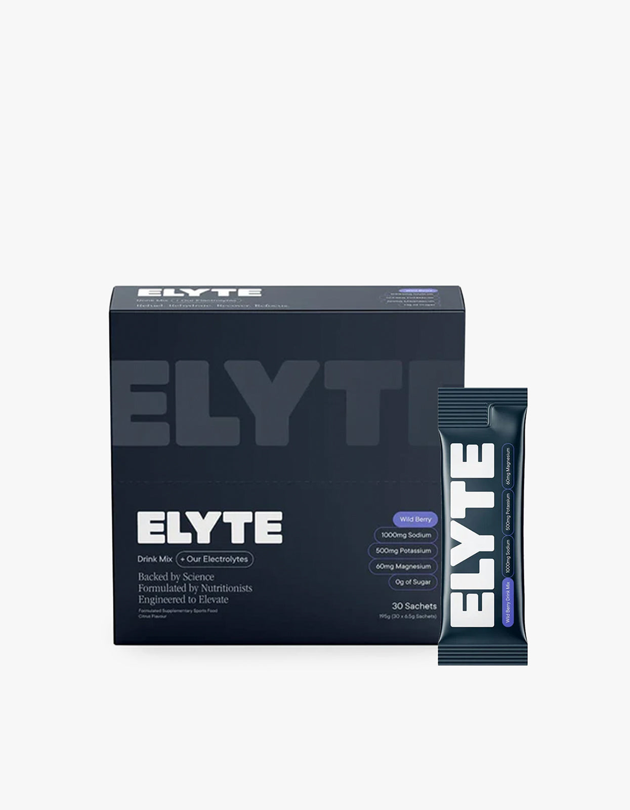 Wildberry Elyte Hydration Powder 30 Pack