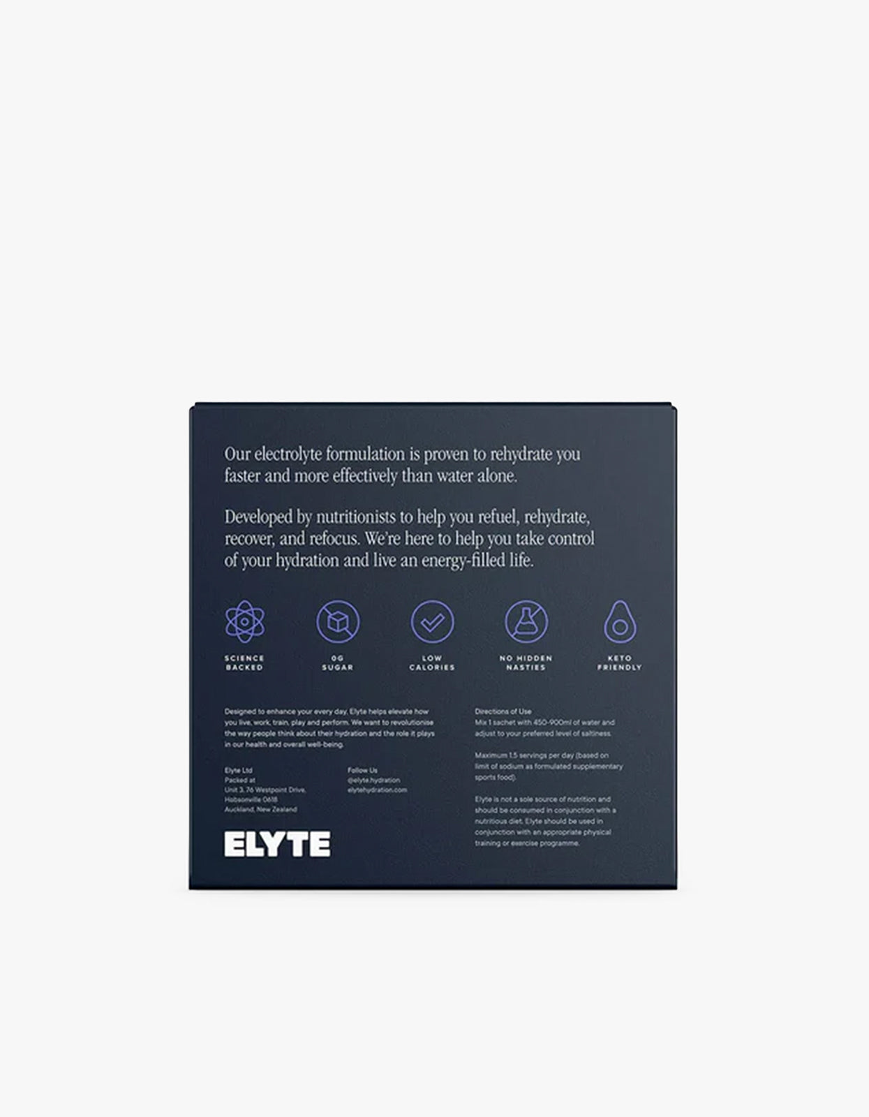 Wildberry Elyte Hydration Powder 30 Pack