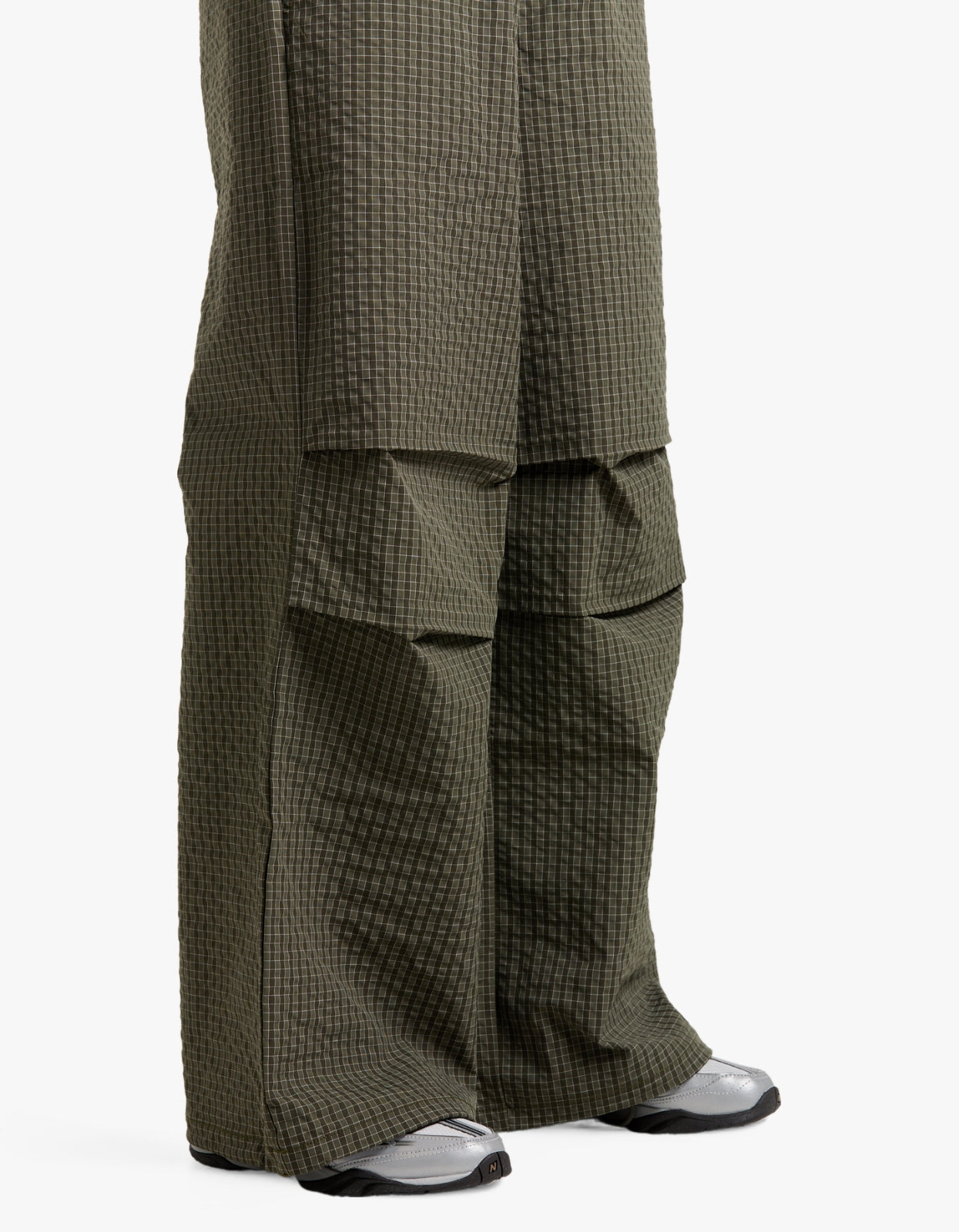 Fallon Relaxed Pant - Olive Check