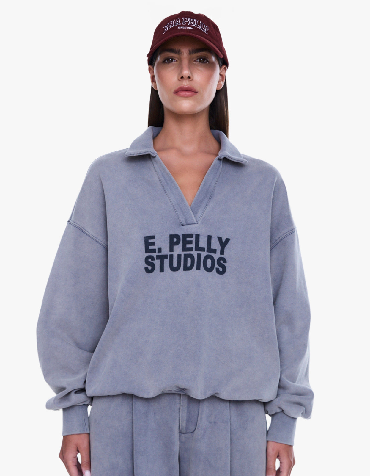 Iva Jersey Polo - Dove Grey