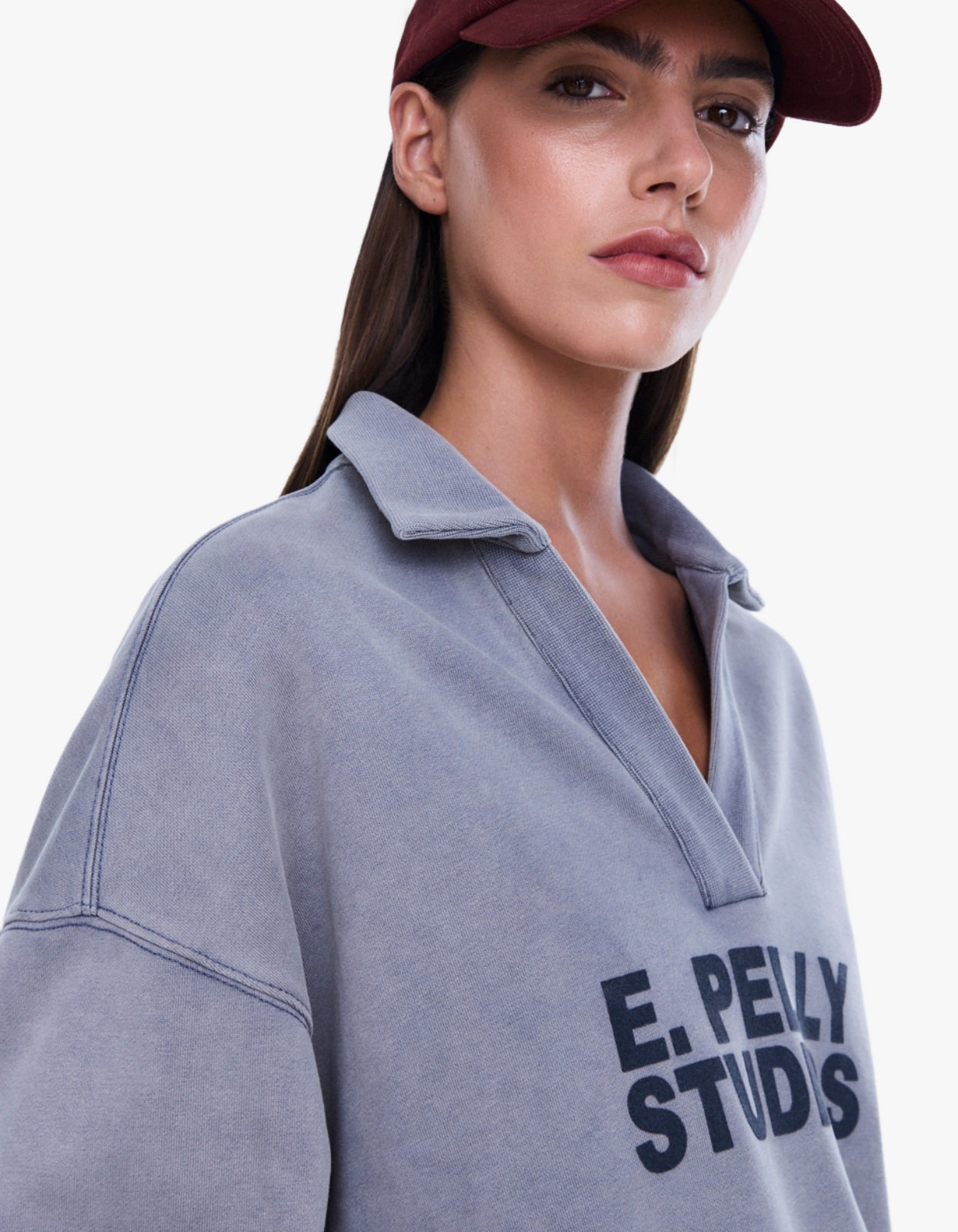 Iva Jersey Polo - Dove Grey