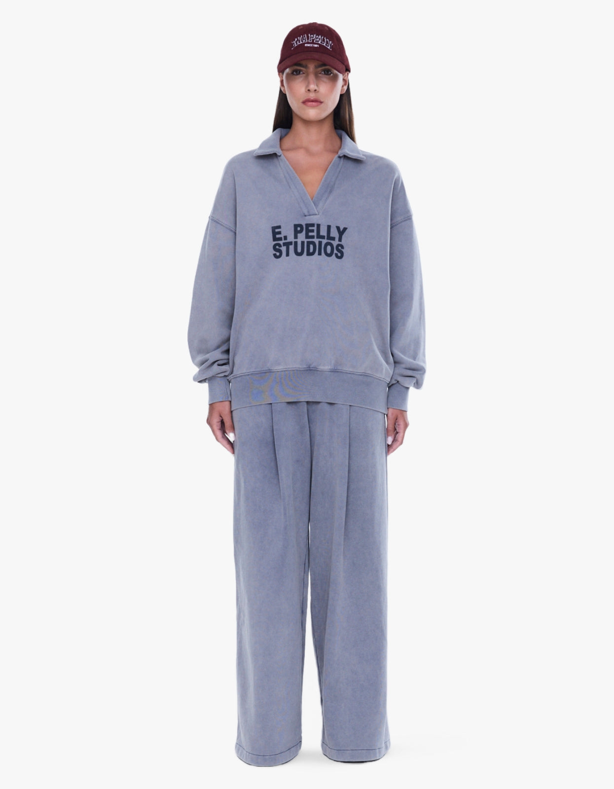 Iva Jersey Polo - Dove Grey