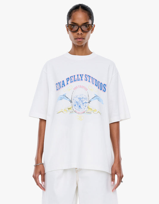 Vacation Tee - White