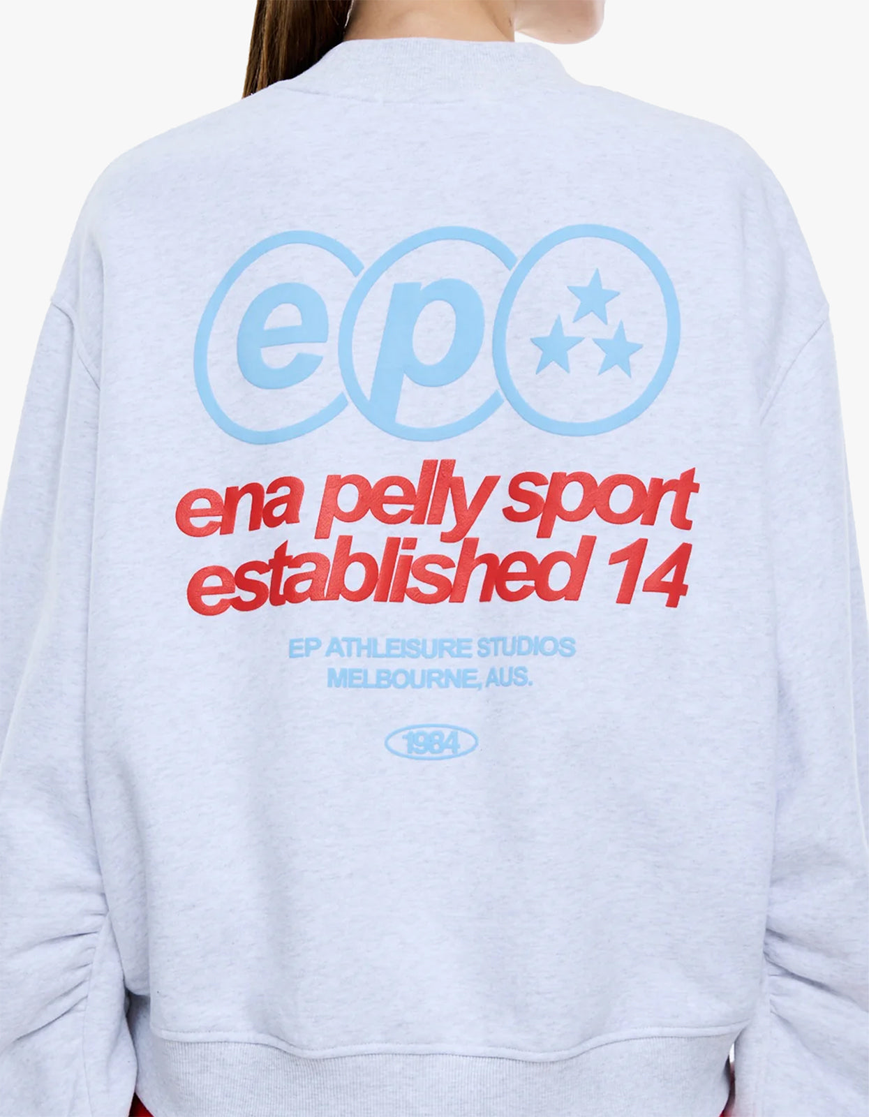 Sport Studio Sweatshirt - White Marle