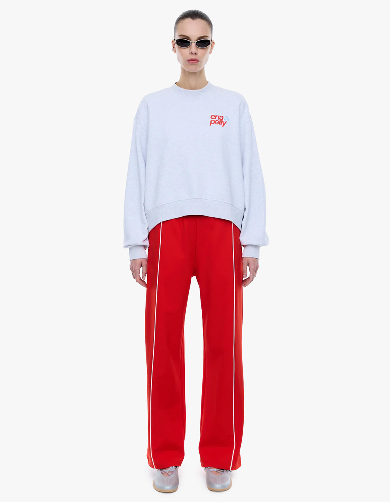 Sport Studio Sweatshirt - White Marle