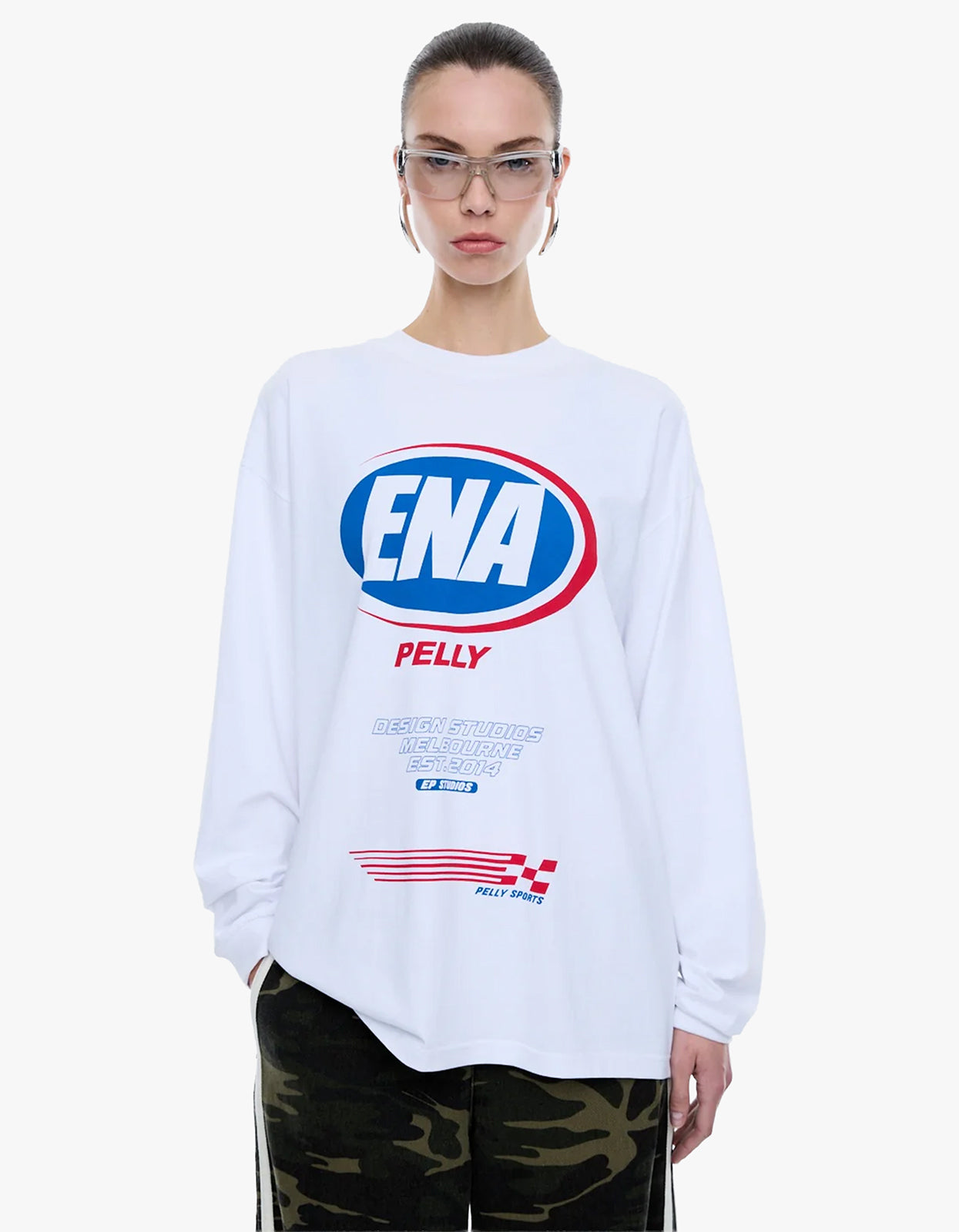 Workshop Long Sleeve Tee - White