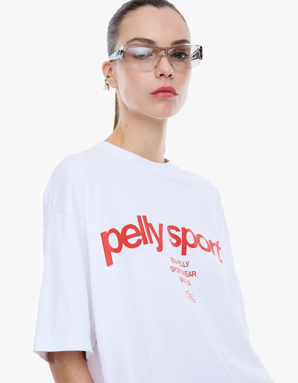 Pelly Sport Tee - White