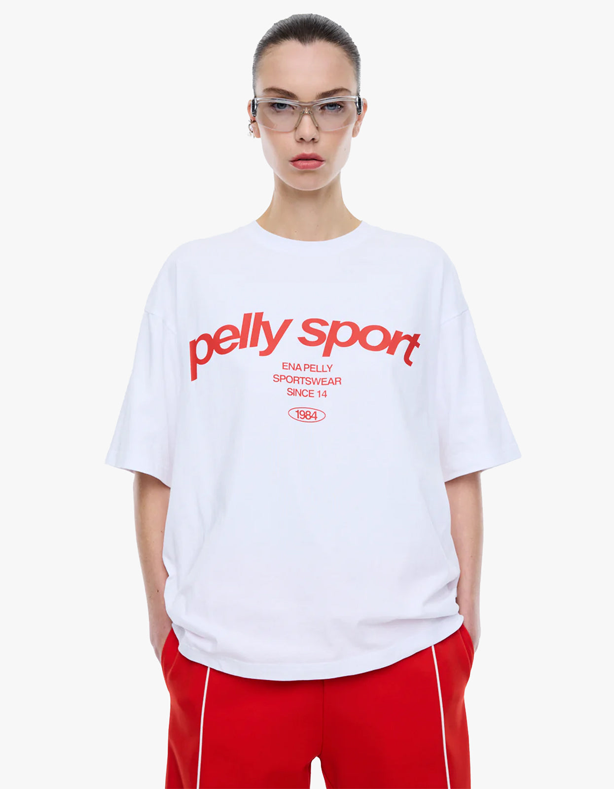Pelly Sport Tee - White