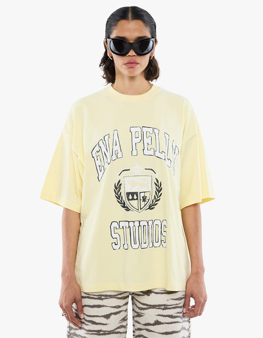 Ep Varsity Tee - Panna Cotta