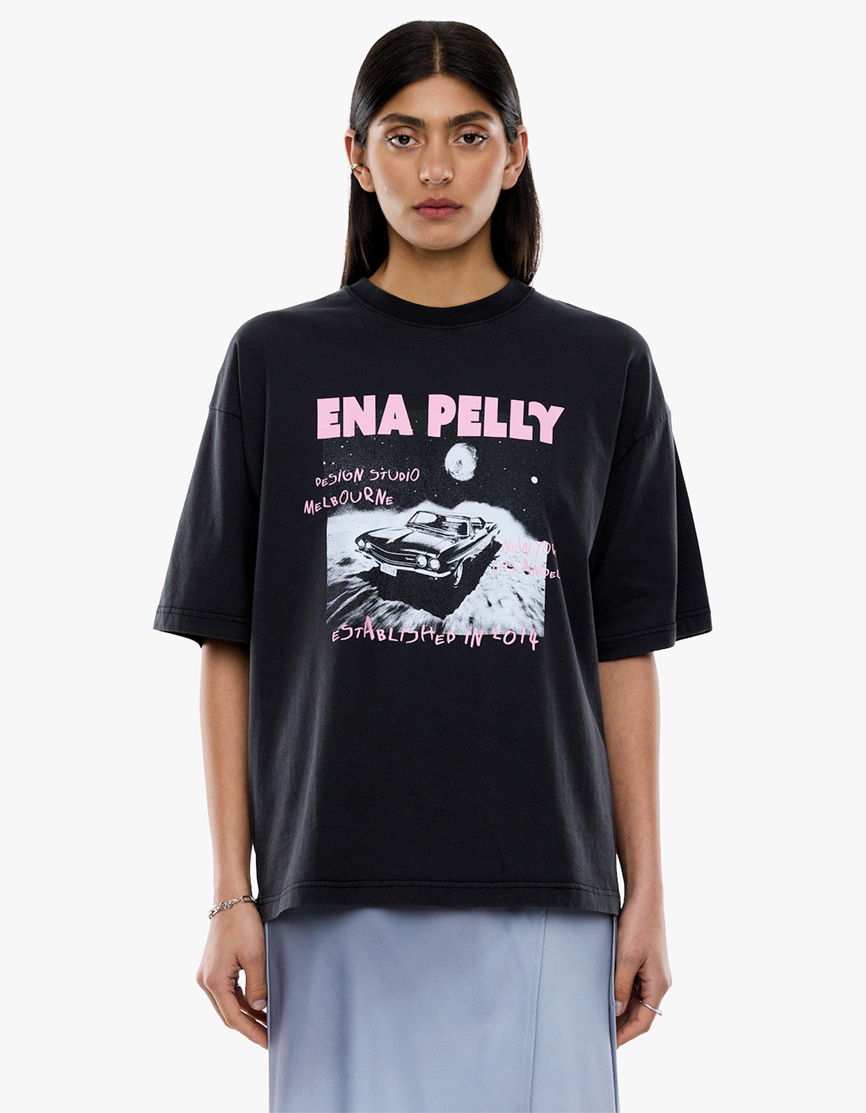 Vintage Car Tee - Vintage Black