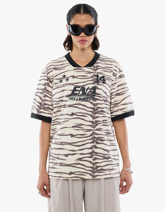 Tiger Ena Team Tee - Tiger Print