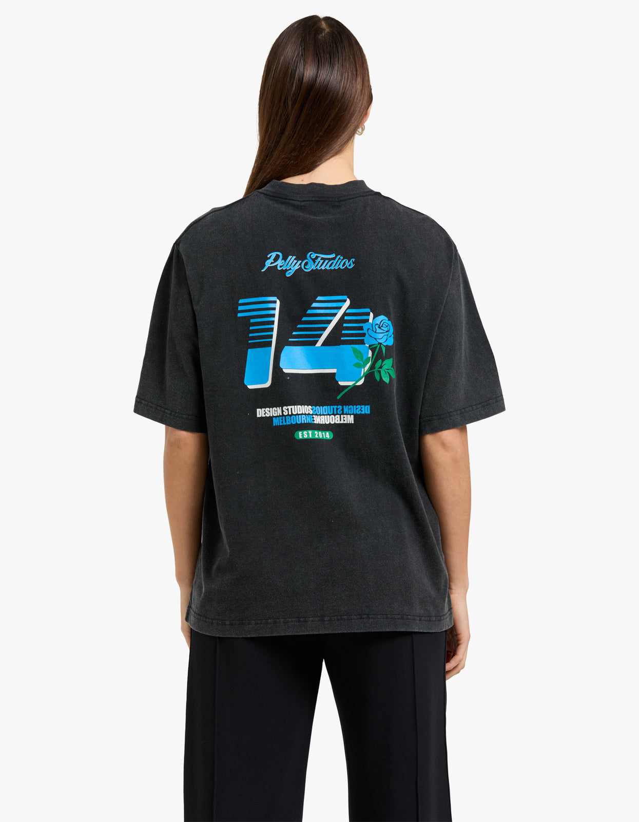 Ep Highway 14 Tee - Vintage Black