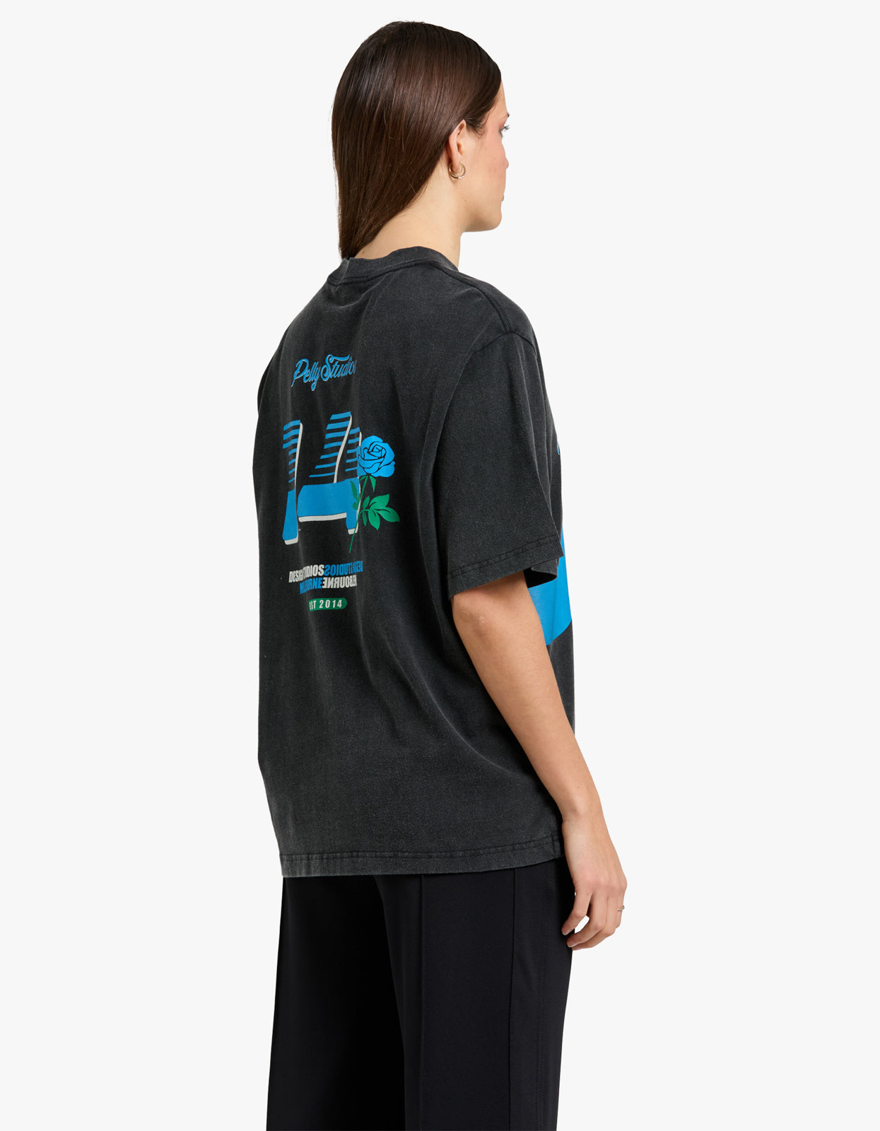 Ep Highway 14 Tee - Vintage Black