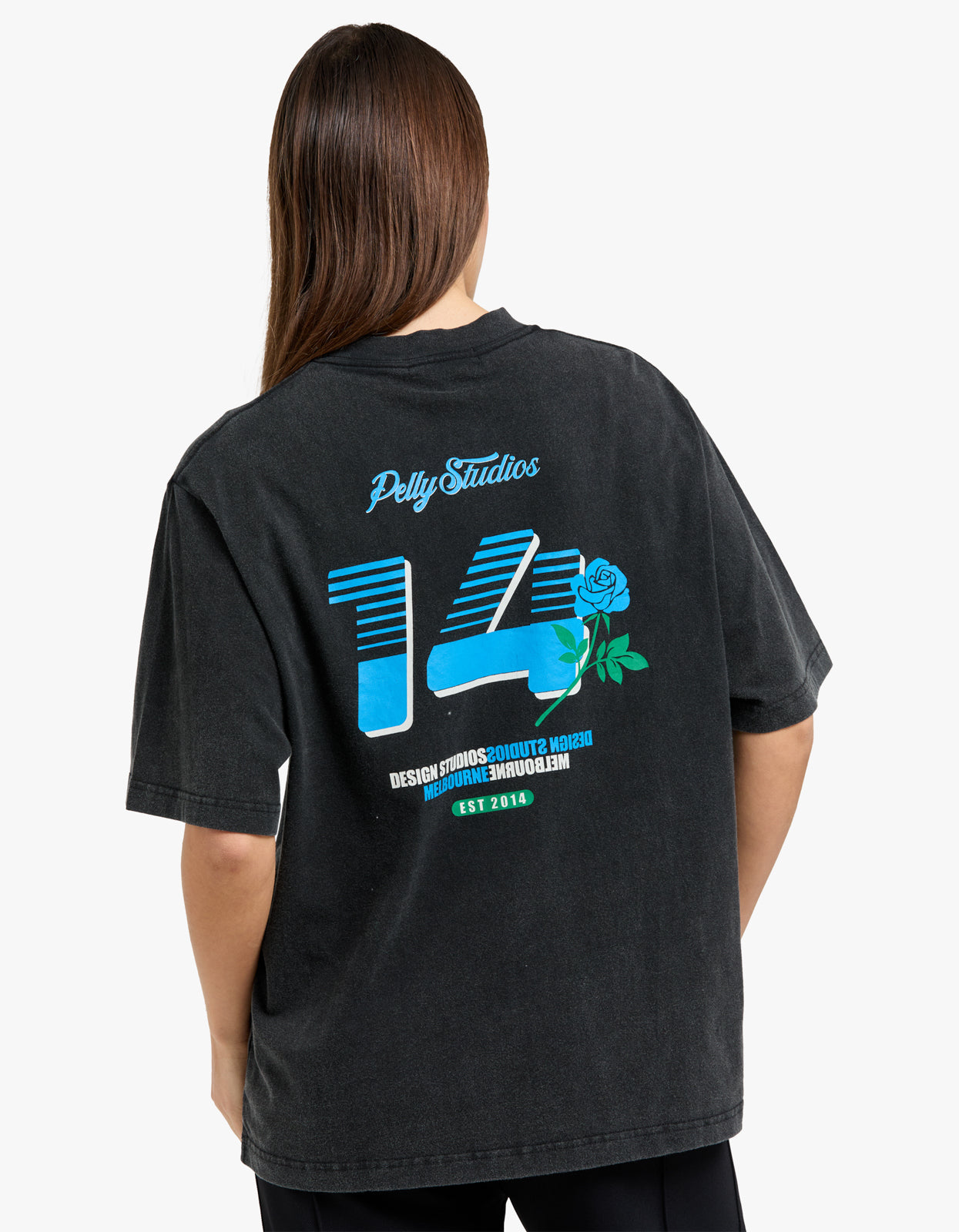 Ep Highway 14 Tee - Vintage Black