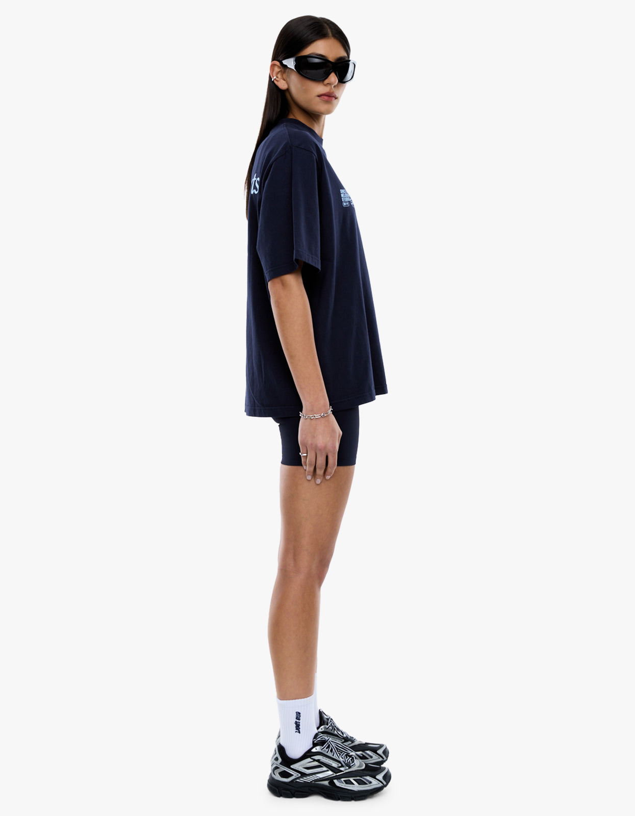 Pelly Sports League Tee - Navy