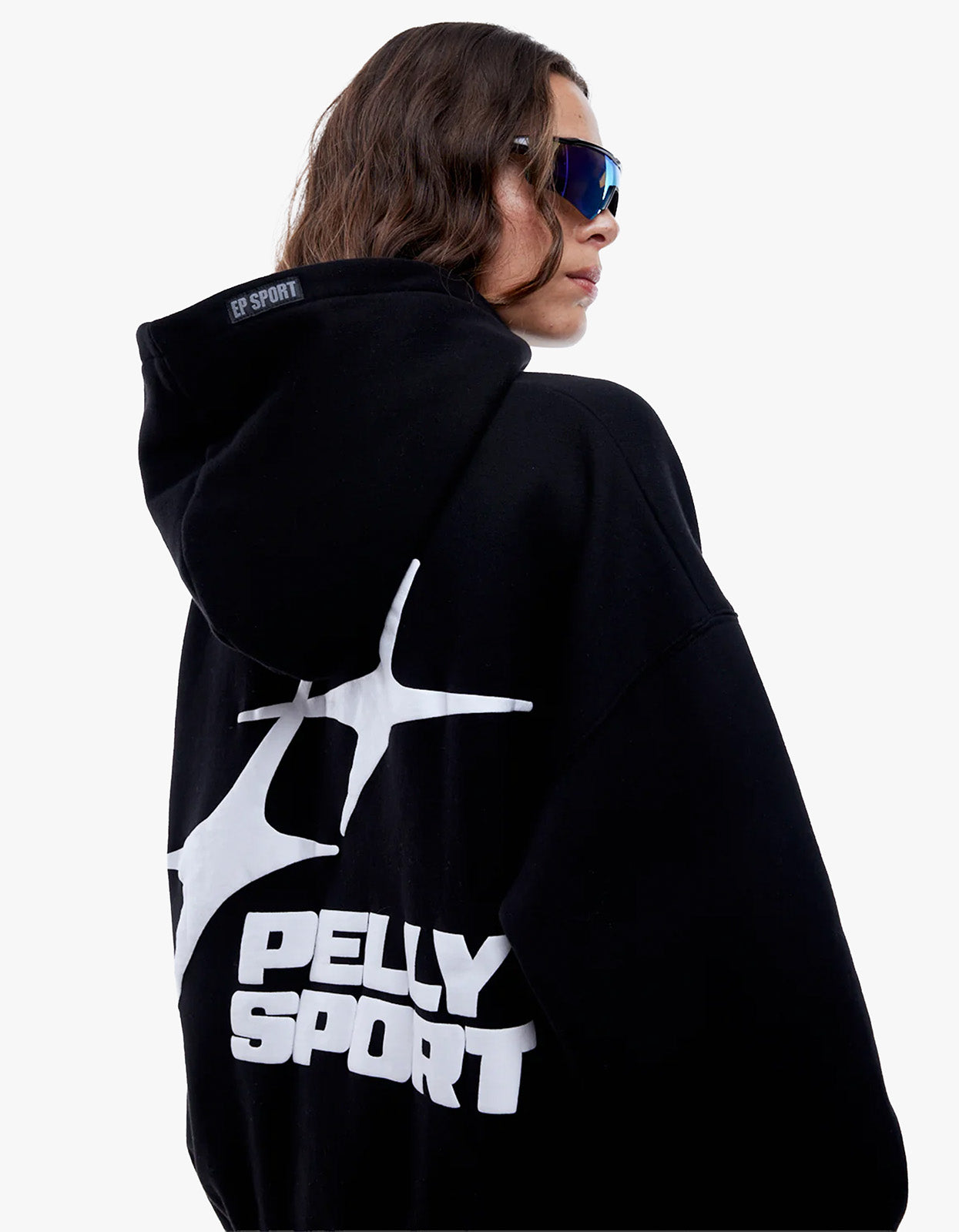 Double Star Hoodie - Black