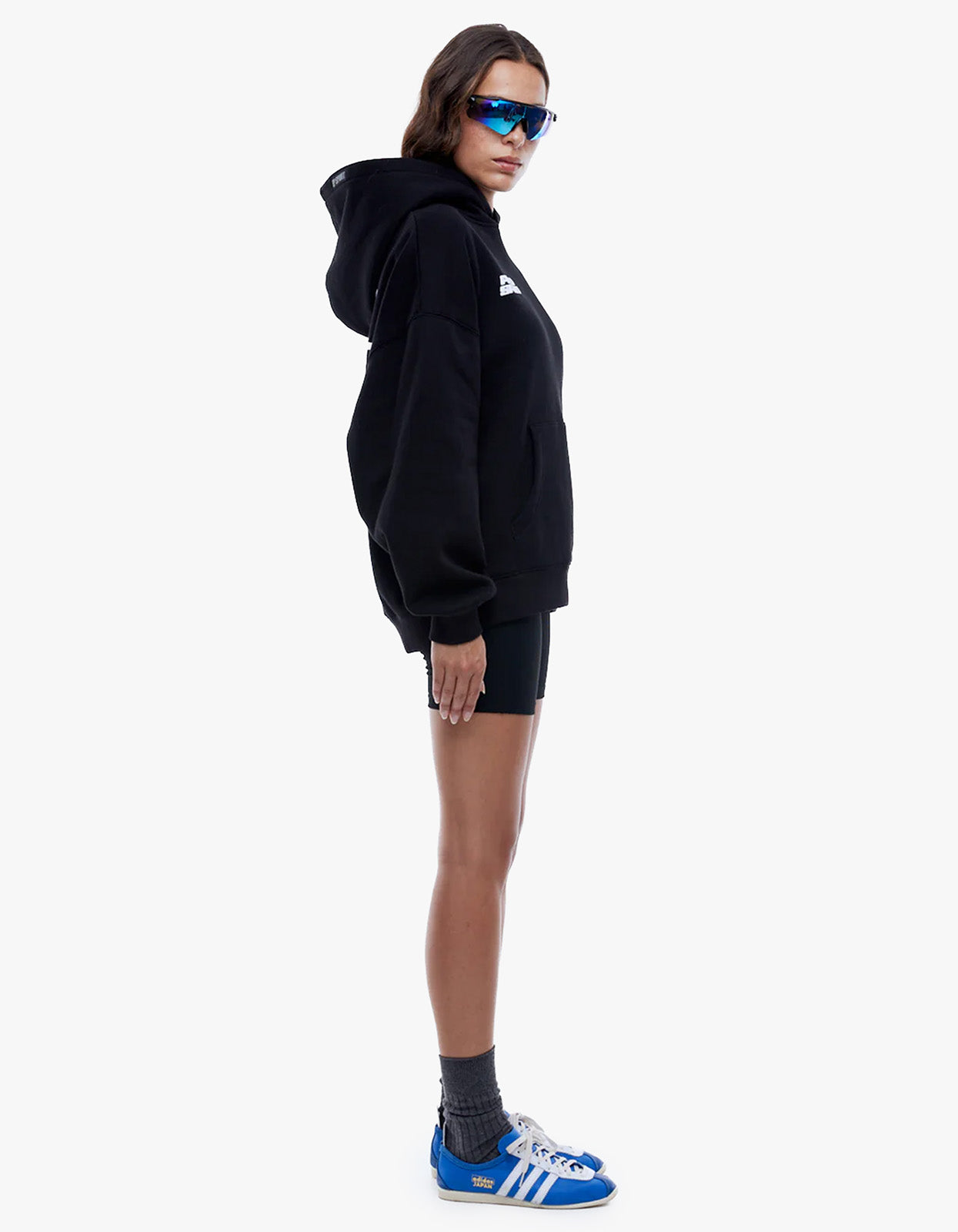 Double Star Hoodie - Black