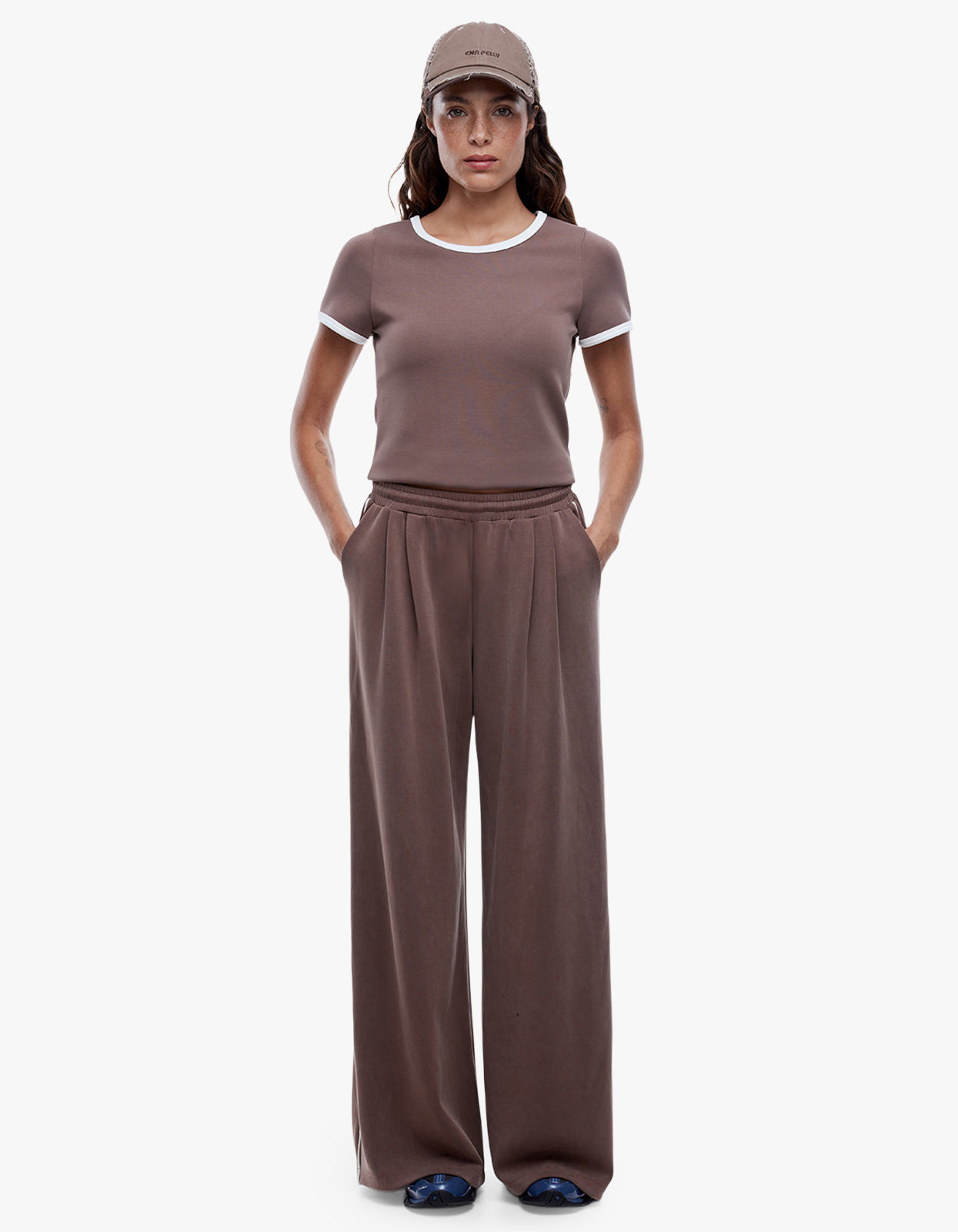 Elly Track Pant - Mocha