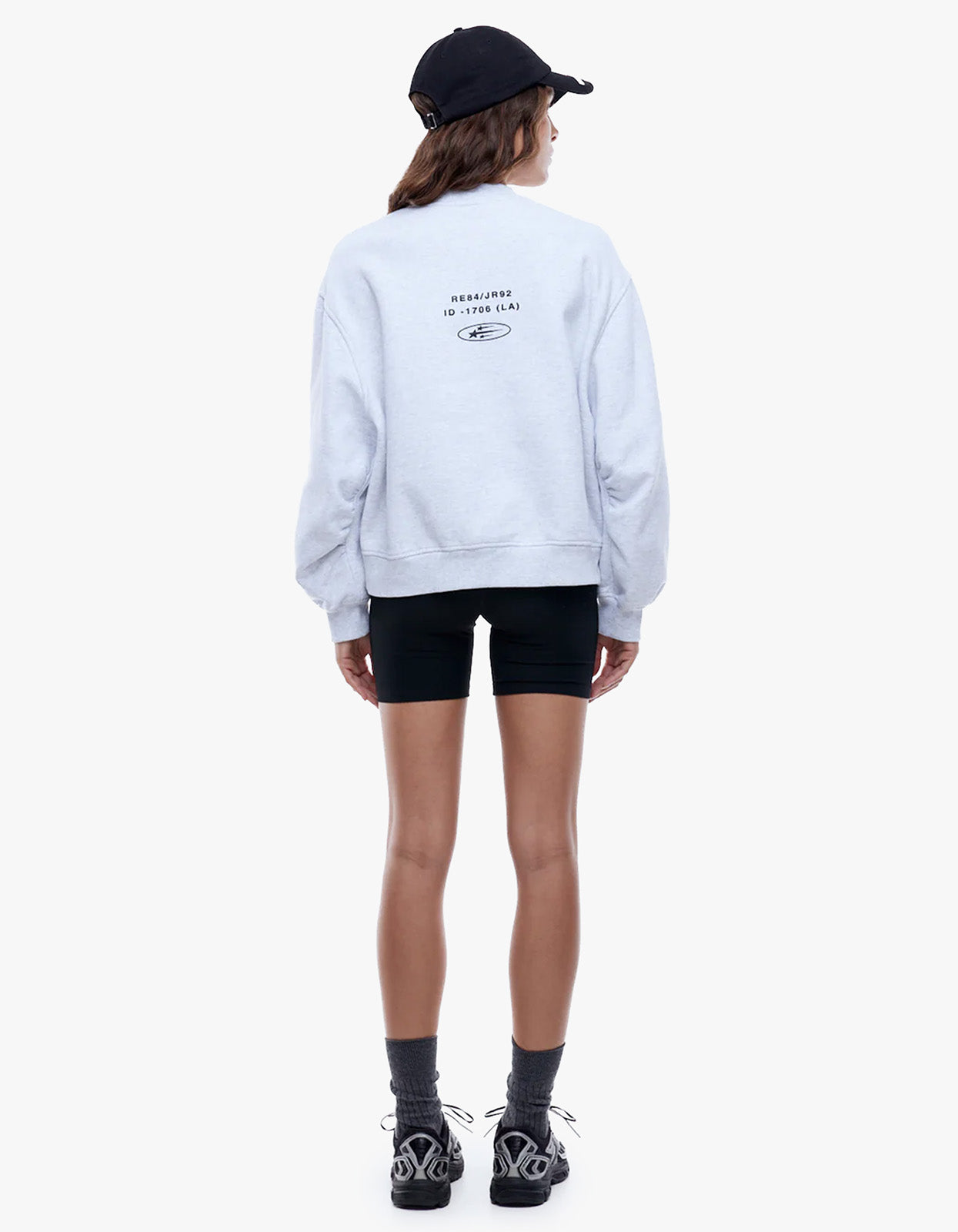 Pelly Sport Id Logo Sweatshirt - White Marle