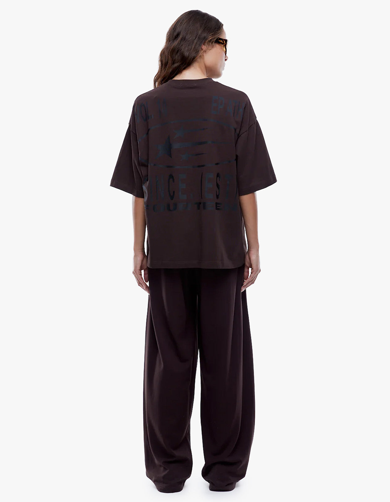 Pelly Sport Star Tee - Washed Cocoa