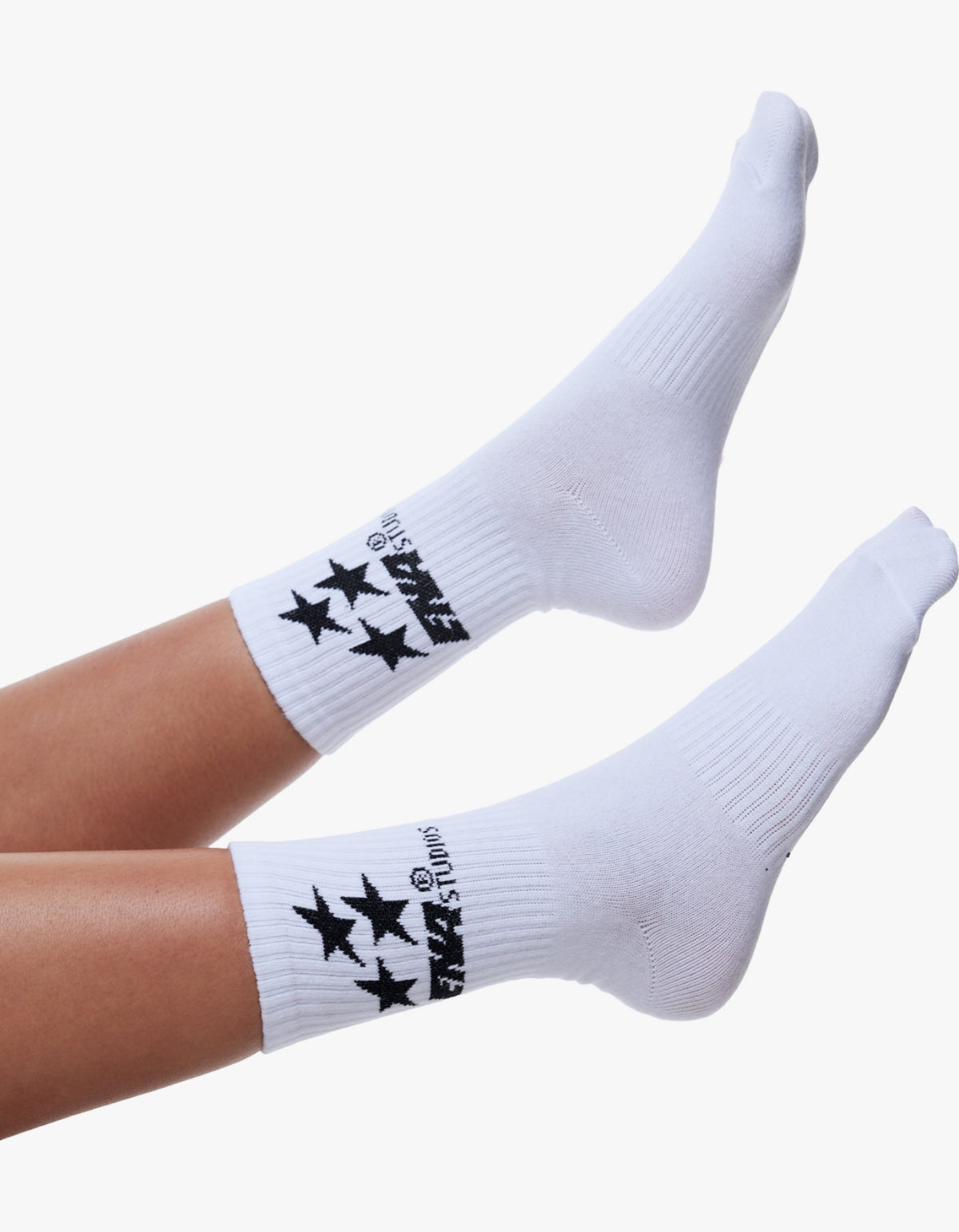 Ena Sport Socks - White