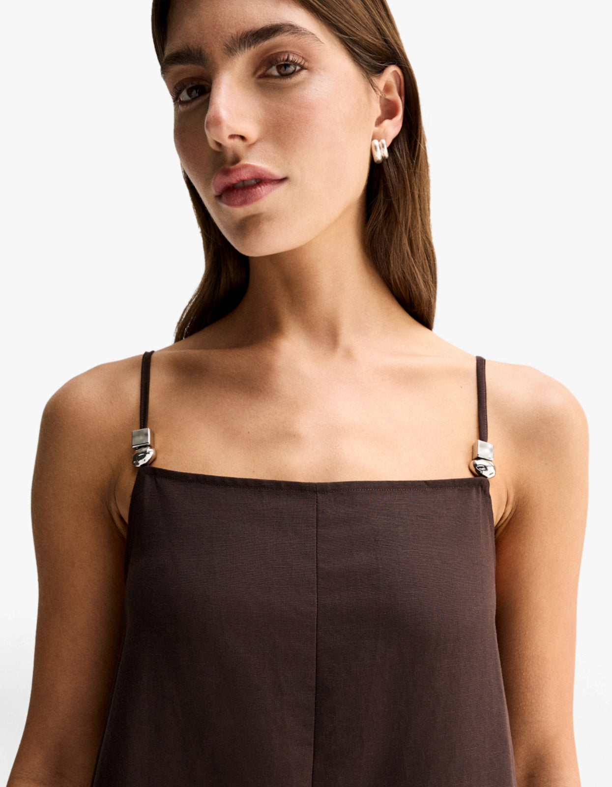 Carlo Maxi Dress - Chocolate