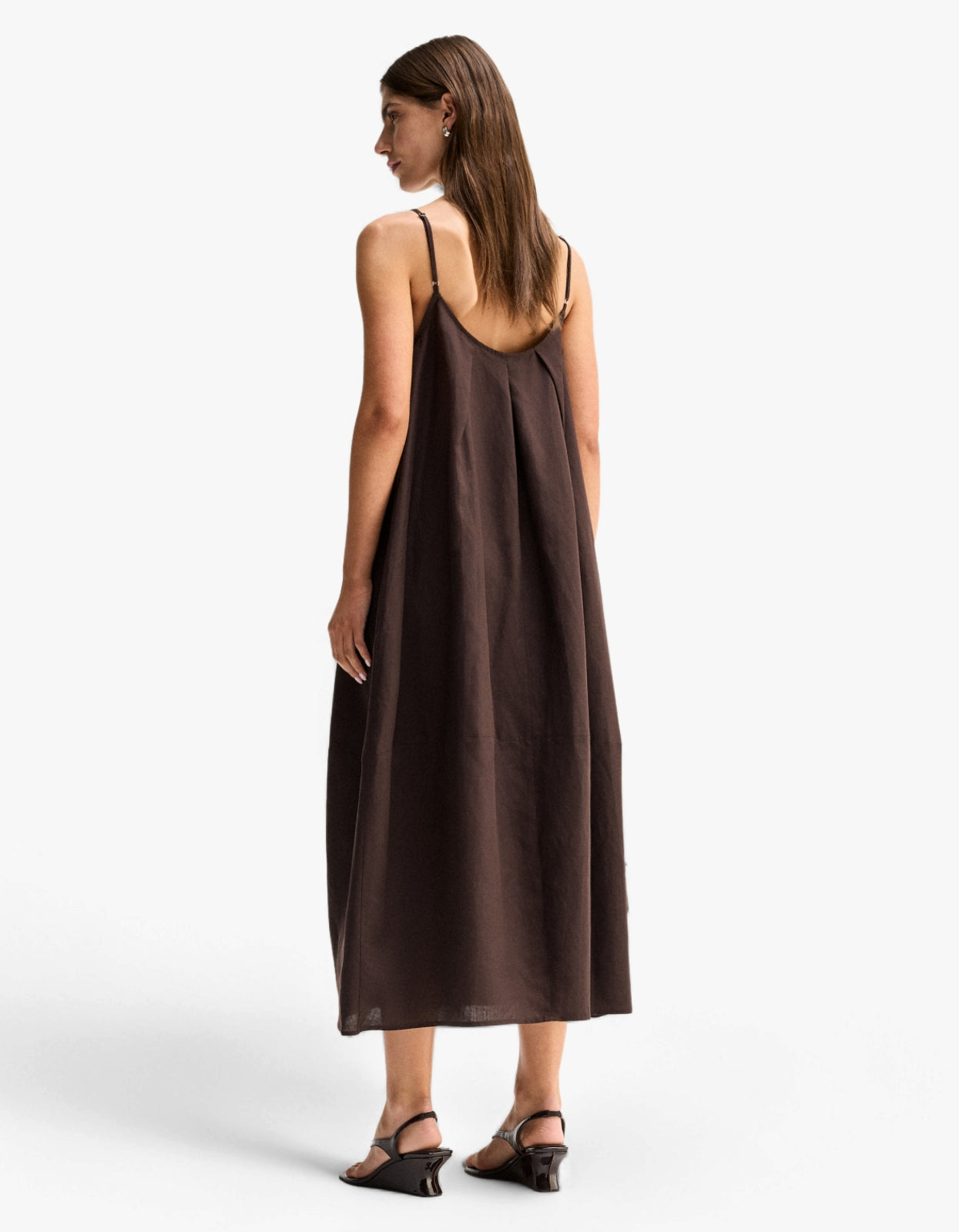 Carlo Maxi Dress - Chocolate