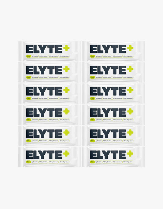 Citrus Elyte Hydration + Creatine 12 Pack - White