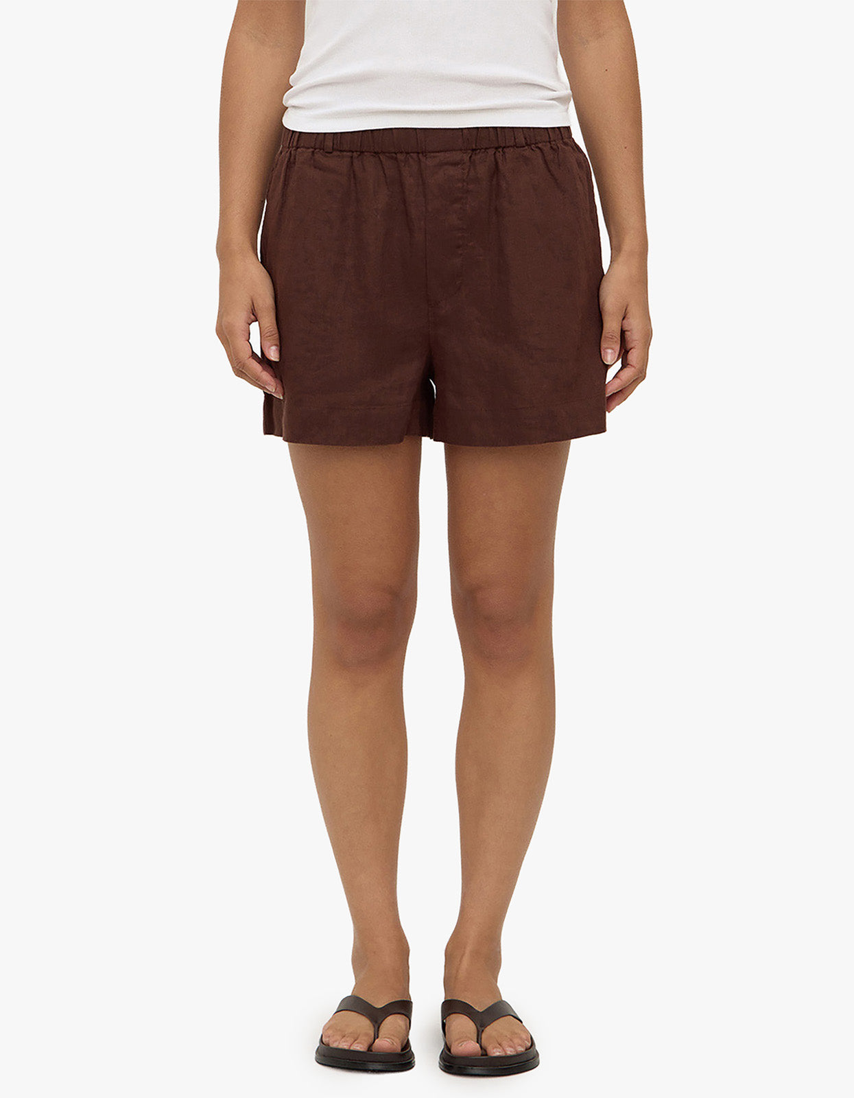Everyday Linen Short - Espresso