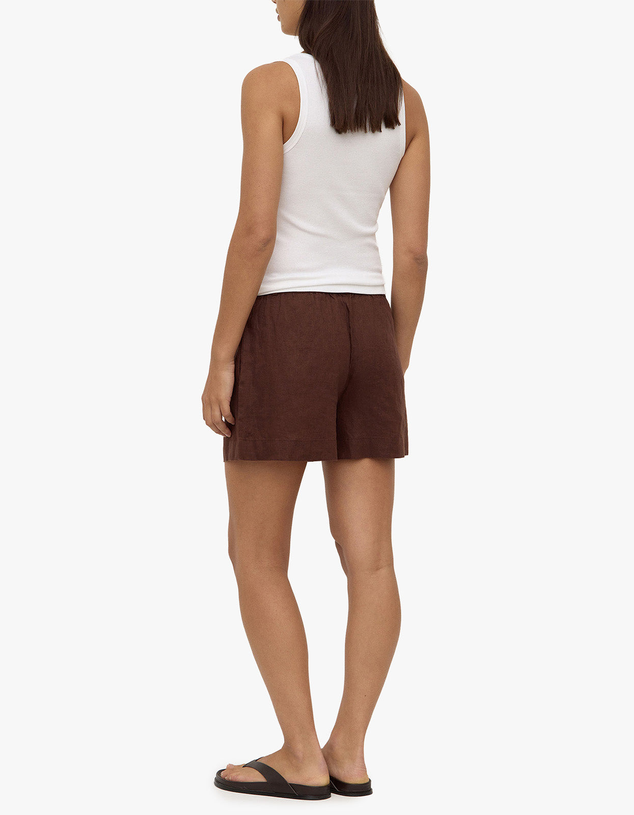 Everyday Linen Short - Espresso