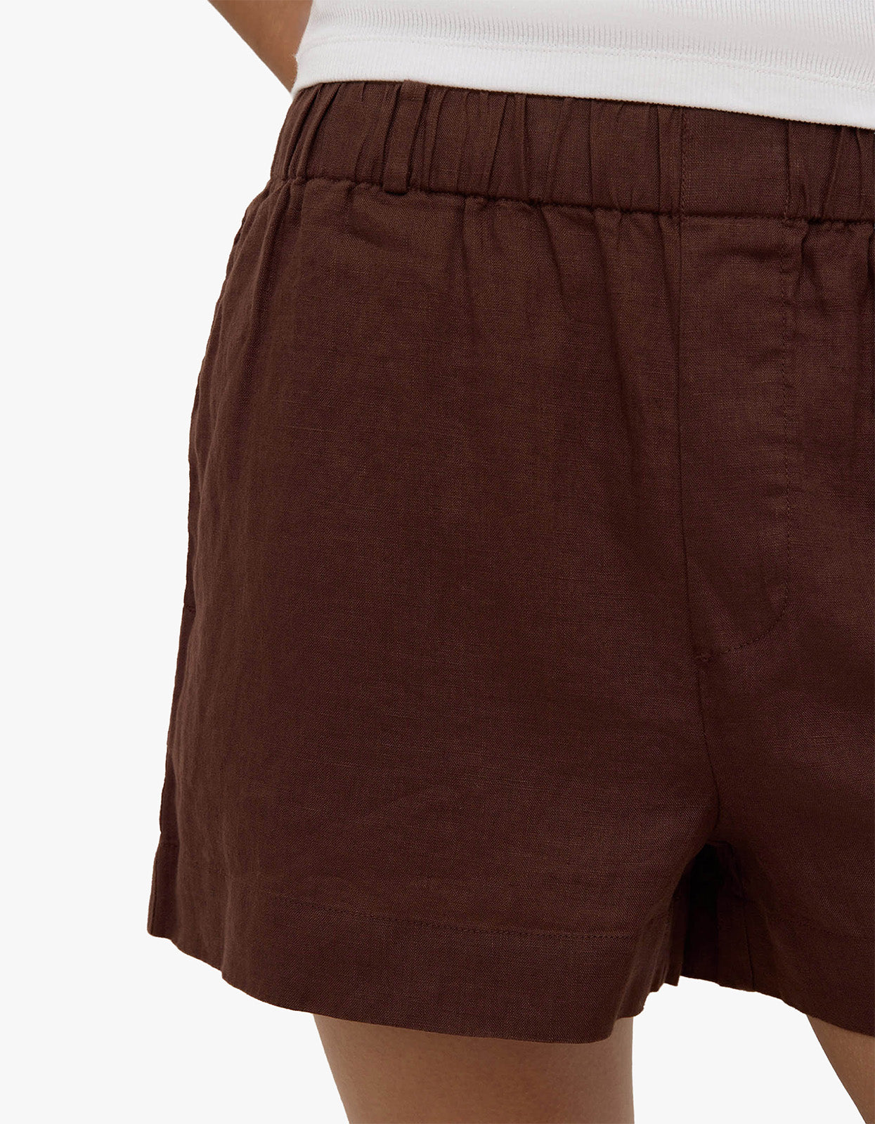 Everyday Linen Short - Espresso