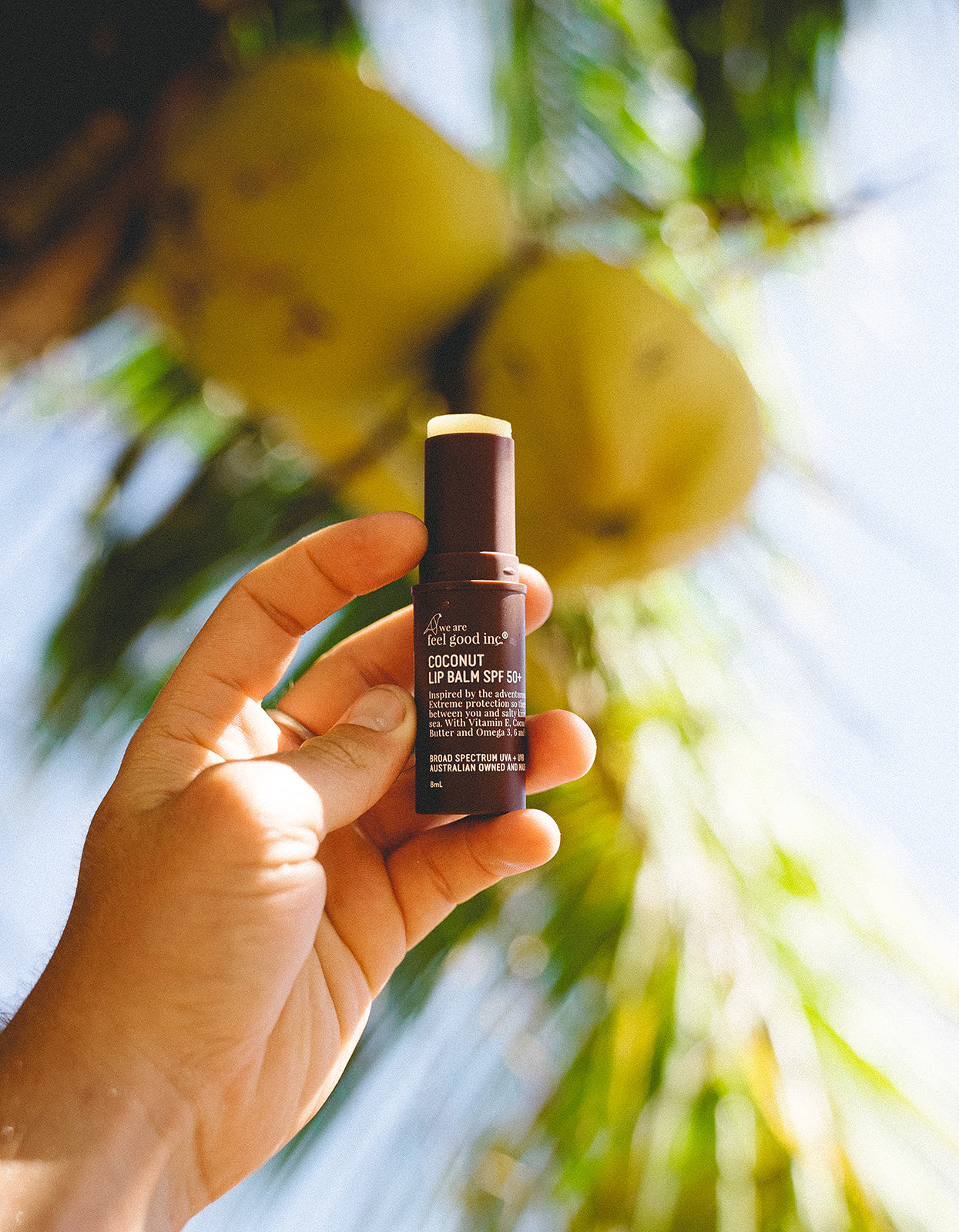 Coconut Lip Balm Spf50+ 10ml - Coconut