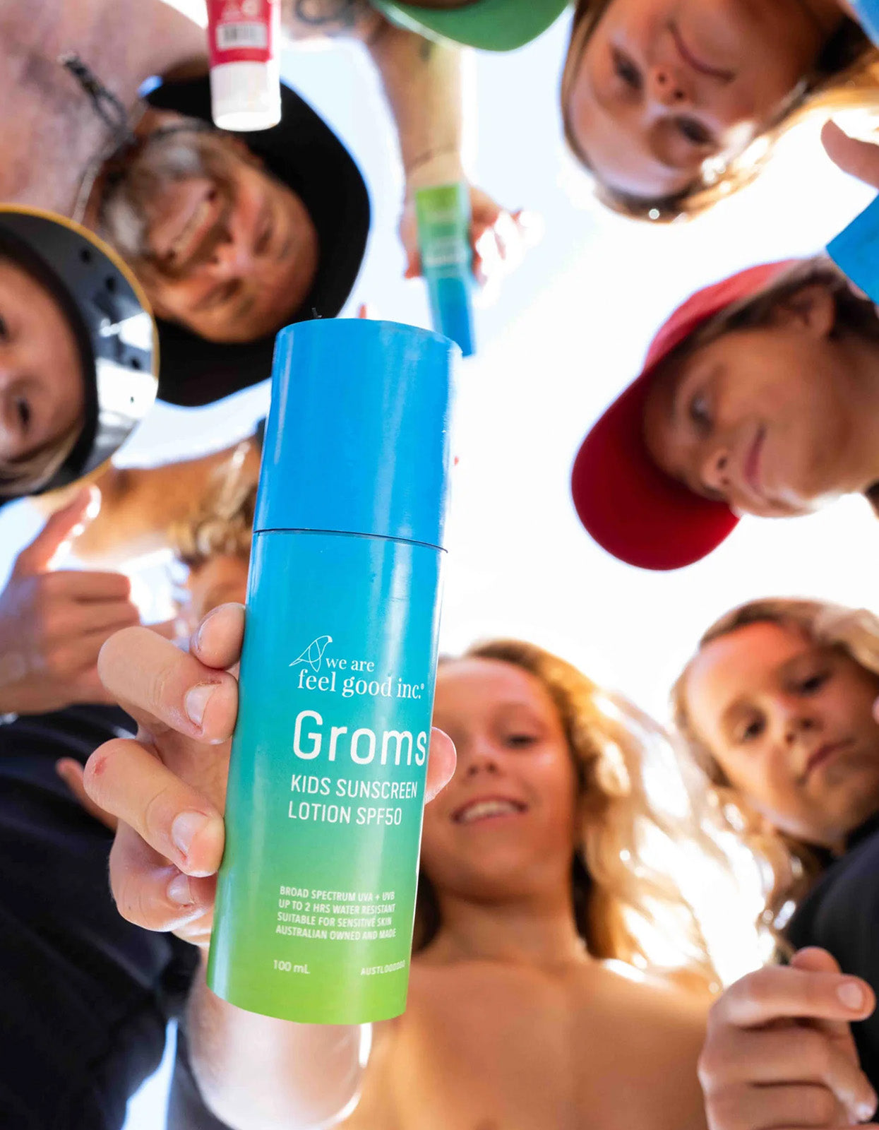 Groms Kids Sunscreen Roll On Lotion SPF50+ 100ML