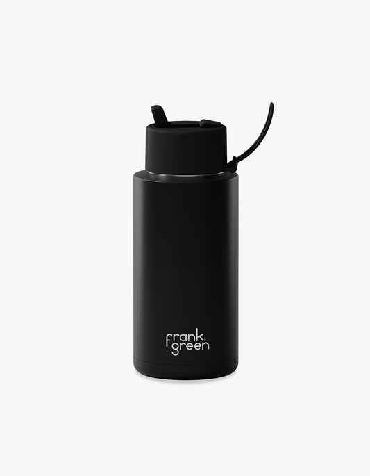 34Oz Flipstraw Reusable Bottle - Midnight