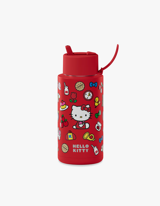 Hello Kitty 34Oz Flipstraw Reusable Bottle