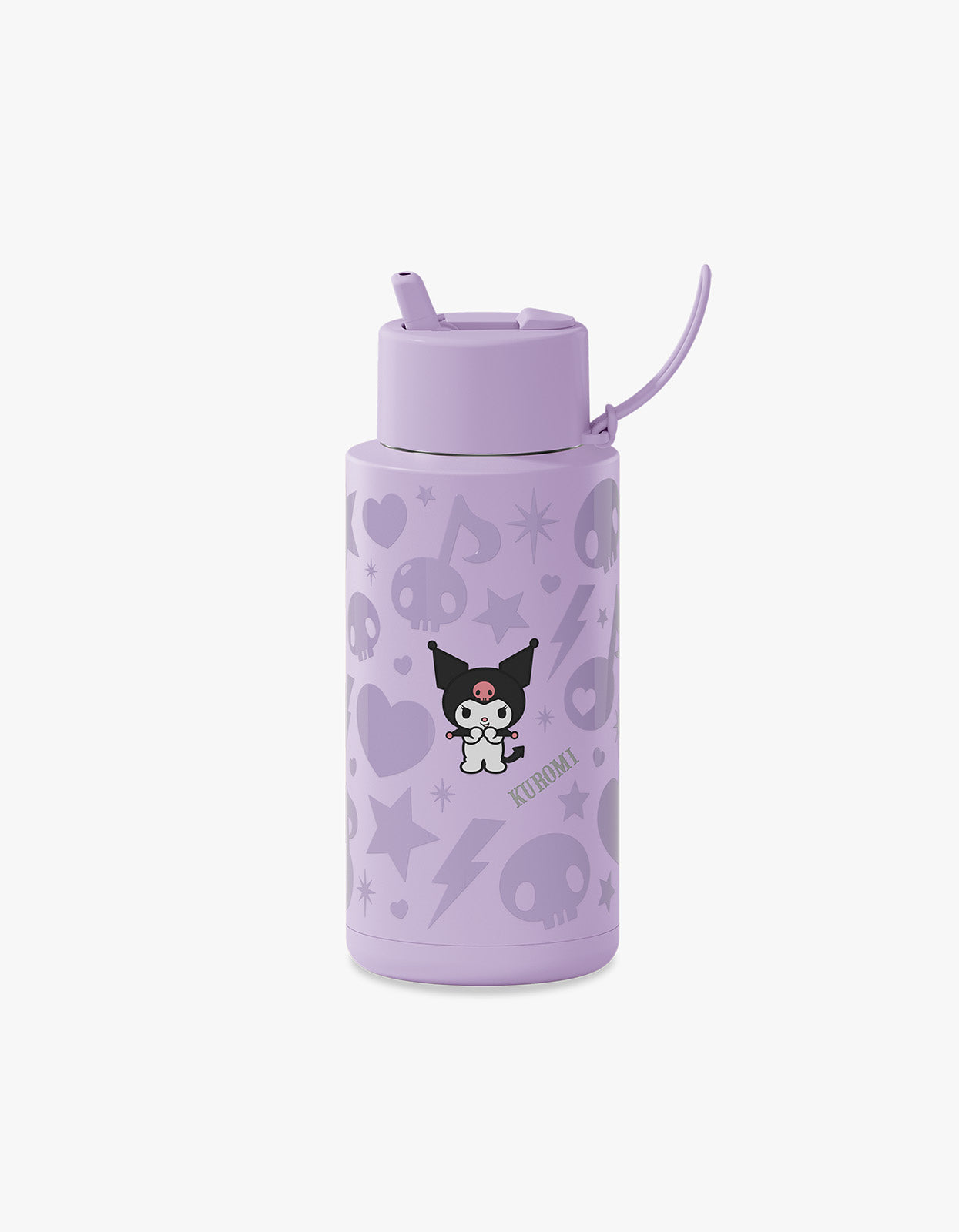 Kuromi 34Oz Flipstraw Reusable Bottle