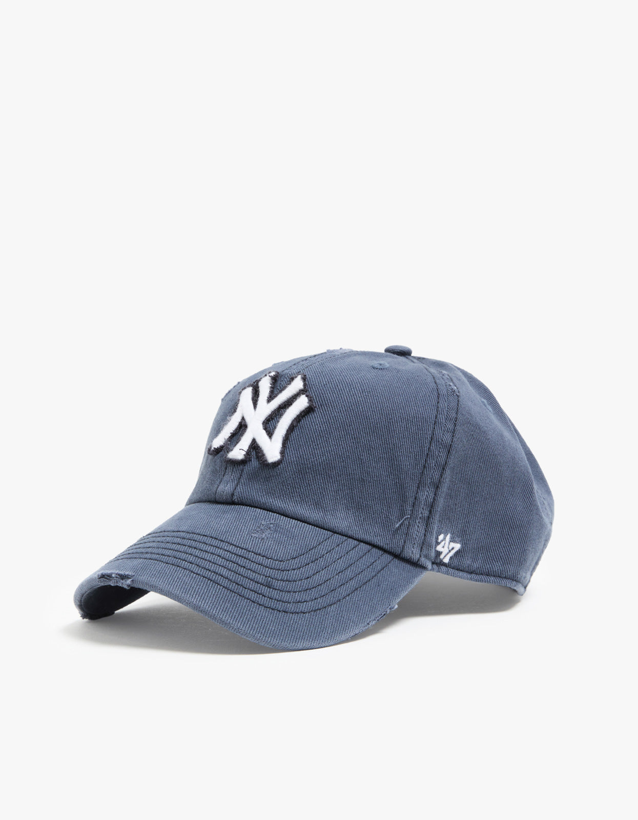 New York Yankees Well Worn '47 CLEAN UP Cap - Navy