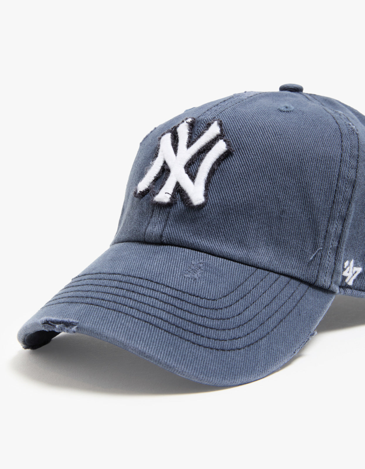 New York Yankees Well Worn '47 CLEAN UP Cap - Navy