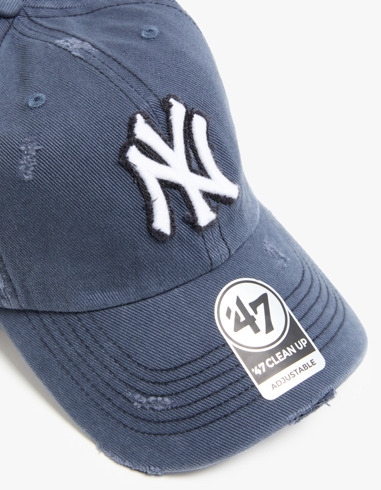New York Yankees Well Worn '47 CLEAN UP Cap - Navy